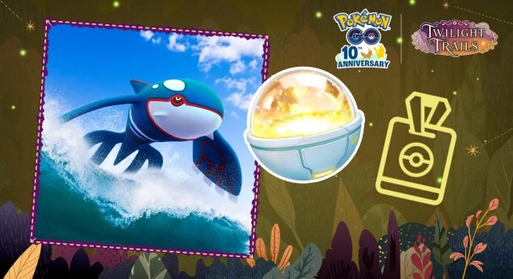 GO Pass: October llega a Pokémon GO con Kyogre y el regreso del Lucky Trinket
