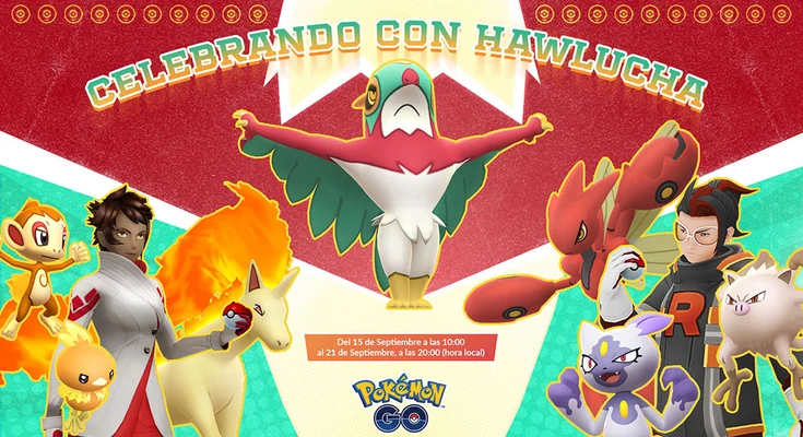 Celebrando con Hawlucha llega a Pokémon GO en México: fechas y recompensas