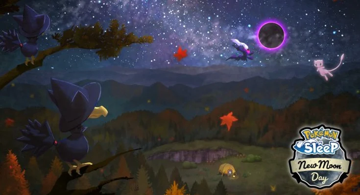 New Moon Day de septiembre ya está activo en Pokémon Sleep con Mew y Darkrai