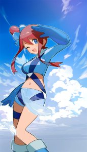 Tablero de exhibición de Skyla en Pokémon TCG Pocket