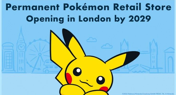 Una tienda Pokémon permanente abrirá en Londres antes de 2029