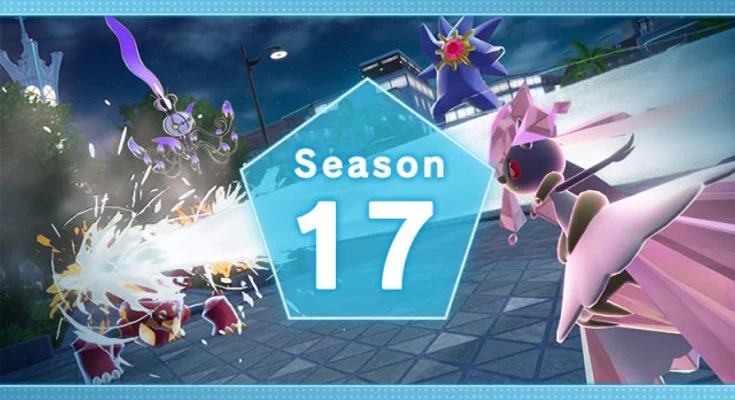 La Temporada 17 de Combates Clasificatorios de Leyendas Pokémon: Z-A comenzará el 17 de septiembre