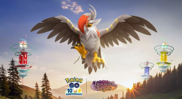 Mega Staraptor protagoniza el Super Mega Raid Day de Pokémon GO