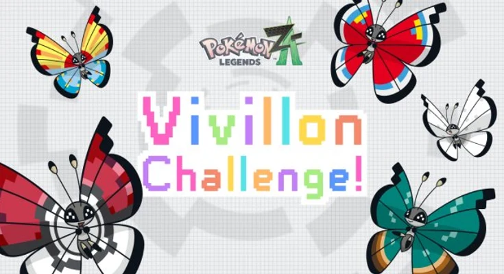 Pokémon Legends: Z-A inicia el reto global de Vivillon con un Spewpa gratis