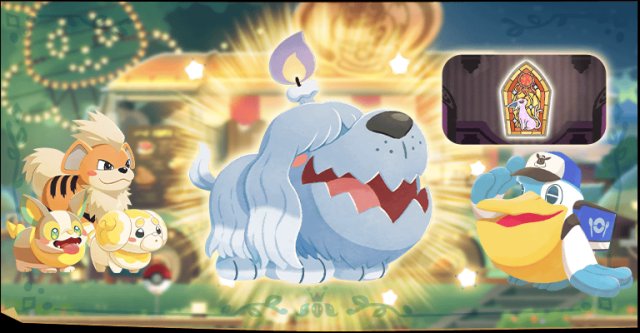 Anuncio de Greavard Pops Out en Pokémon Café ReMix