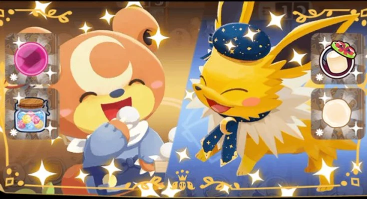 Teddiursa Moon Dumpling y Jolteon Starry Sky regresan a Pokémon Café ReMix