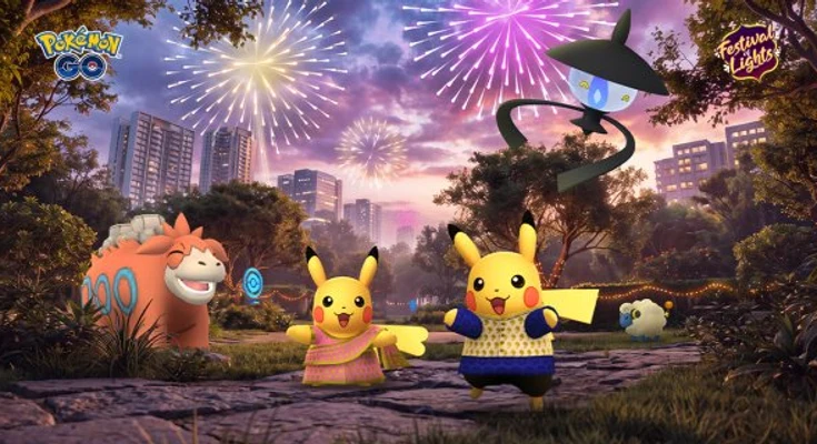 Festival de las Luces 2026 llegará a Pokémon GO con Pikachu en sari y kurta