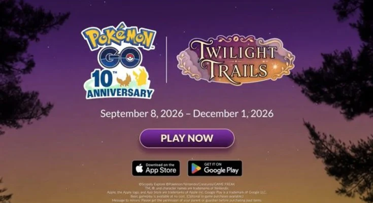 Pokémon GO confirma las incursiones y eventos de octubre de 2026