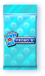Sobre promocional azul Promo-B de Pokémon TCG Pocket