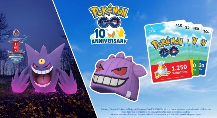 Pokémon GO celebra el 30.º aniversario de JCC Pokémon con Mega Gengar en tiendas de EE. UU.